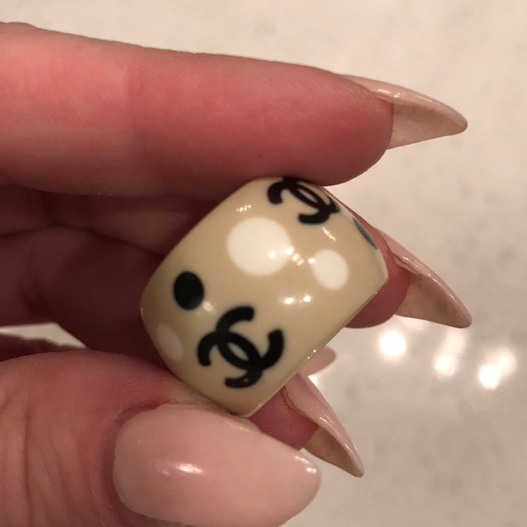 CHANEL Jewelry - Chanel logo ring!